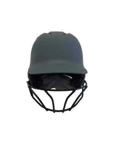 Used Evoshield Xvt Matte Grey M L Batting Helmet W Mask 11692-s000152143