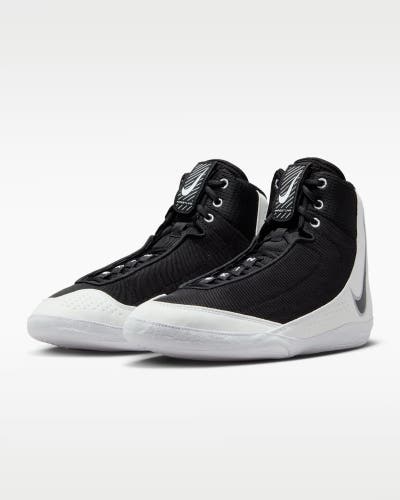 Nike Inflict 4 Black White Wrestling Shoes HM9674-001 Men's Size 12 NEW