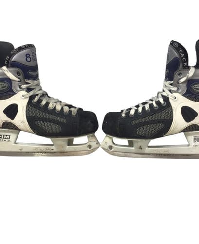 Black CCM SuperTacks 852 Hockey Skates Regular Width Pro Stock 9.5 (Used)