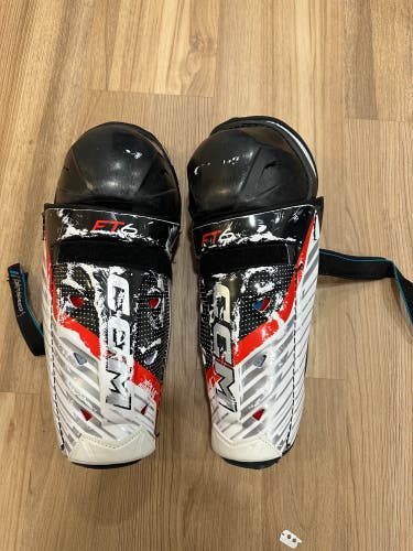 Senior CCM JetSpeed FT6 14" Shin Pads (Used)