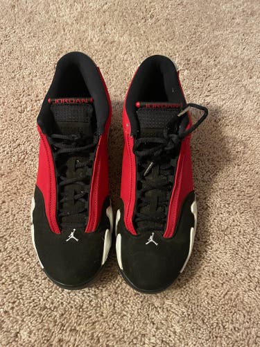 Red Men's Size M 11.0 (W 12.0) Adult Air Jordan 14 Retro Shoes (Used)