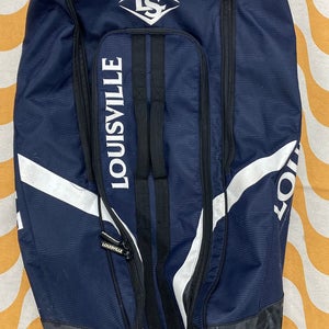 Blue Louisville Slugger Wheeled Baseball.Bag