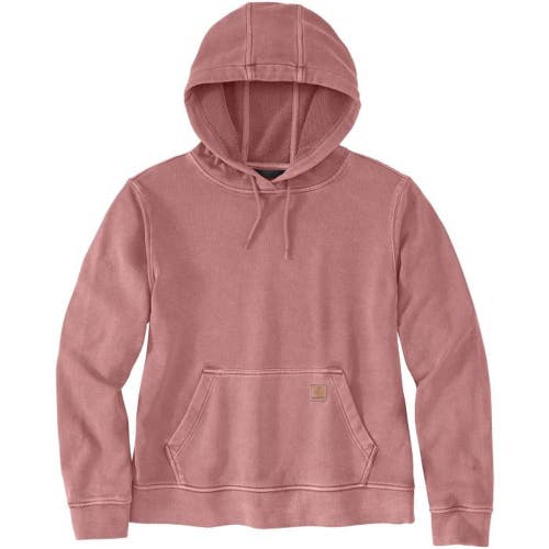 Carhartt Hoodie Women's Rose Cotton French Terry Long Sleeve Pullover JAX1608
