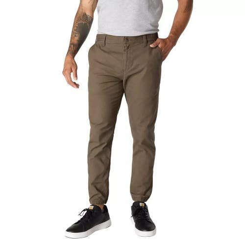 Carhartt Rugged Flex Jogger Men's 40 Tarmac Canvas Relaxed Fit Workwear JAX1606