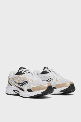 Saucony Ride Millennium S70812-18 Sneaker Men 9 White Gold Running Shoes RHS8649