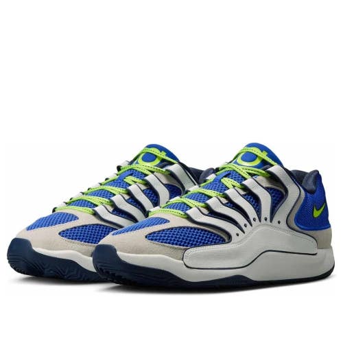 Nike KD 18 HV1992-400 Sneaker Men's US 7.5 Blue Lace-Up Basketball Shoes RHS8723
