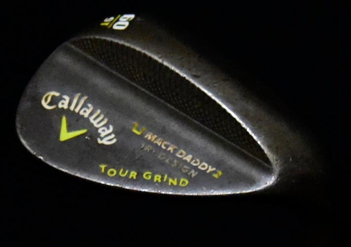 CALLAWAY MAC DADDY WEDGE LOFT: 60 LENGTH: 35.5 IN RIGHT HANDED NEW GRIP