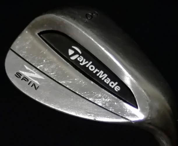 TAYLORMADE ZSPIN WEDGE BOUNCE: 6 LOFT: 60 LENGTH: 35.5 IN RIGHT HANDED NEW GRIP