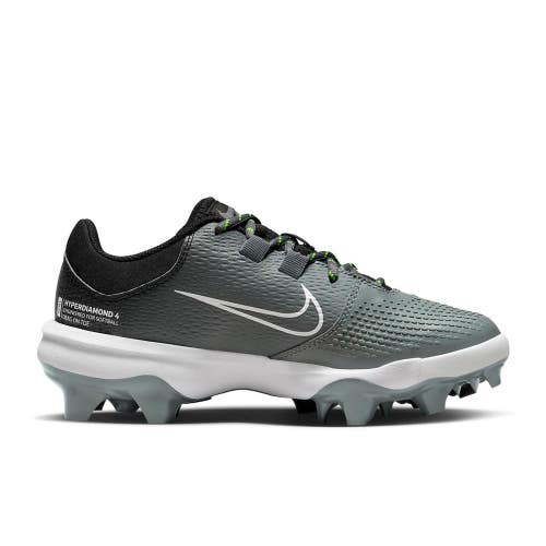 Nike Hyperdiamond 4 Pro MCS DC8990-001 Women's US 8 Gray Softball Cleats NIN1401