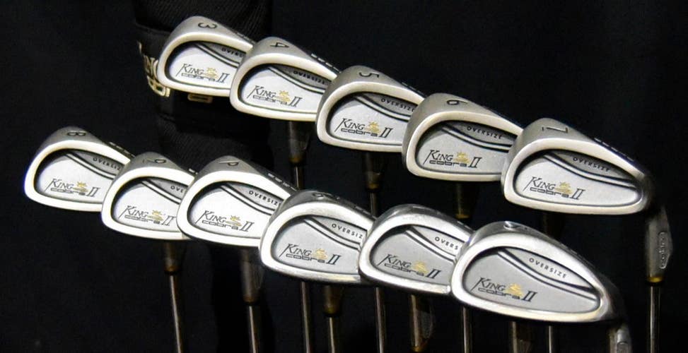 COBRA KING IRONS + WOOD SET 12 FLEX: STIFF LENGTH: (5) 39 (7W) 42 IN RH