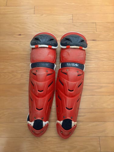 All Star System 7 Axis Catcher's Leg Guard (Used)
