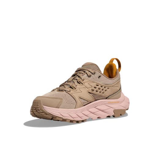 Hoka One One Anacapa Breeze Low 1127921-OTPW Women 6.5 Tan Running Shoes SHOP498