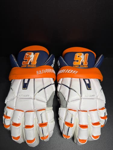Warrior EVO QX Lacrosse Gloves (Used) TEAM 91