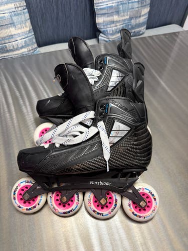 True Inline Skates Regular Width Size 9 Marsblade R1 Frame
