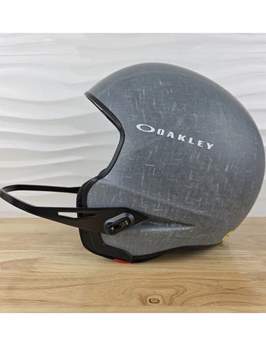 New $620 Oakley Arc5 Pro Alpine Ski Helmet! Small Stone Gray MIPS Polartec Lining
