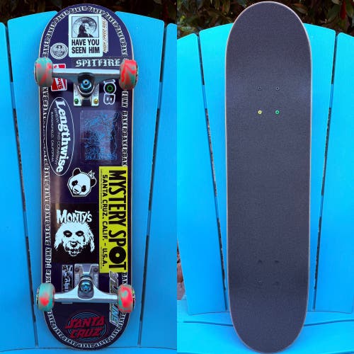 Baker Skateboards T-Funk Edge Complete Skateboard Thunder Light Trucks Spifire’s
