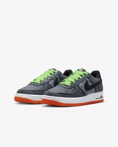 Nike Air Force 1 LV8 DZ5287-001 Sneakers Kids US 6.5 Black Casual Shoes HAM248