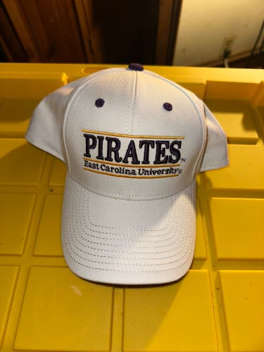 White Adult Unisex One Size Fits All Hat (New)