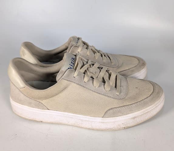 Kizik Prague Shoes Sneakers Hands Free Beige Men's Size: 11.5 W