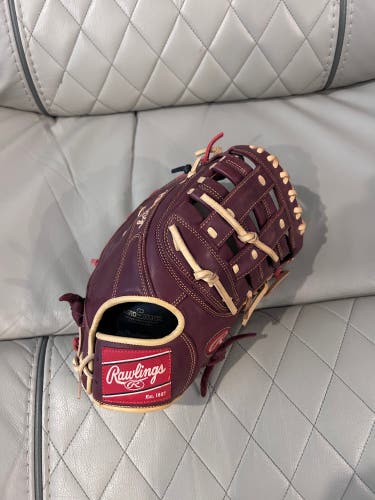2025 Rawlings Sandlot Series RH First Base Baseball Glove 12.5" (Used)