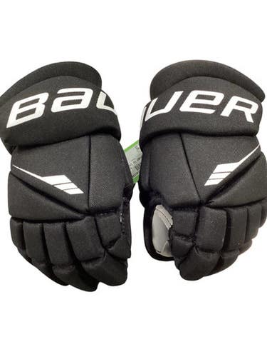 Used Bauer Lil Sport Junior Gloves Black 10" 11347-s000270811