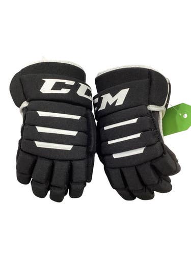 Used Ccm Tacks 4r2 Junior Gloves Black 9" 11347-s000270812