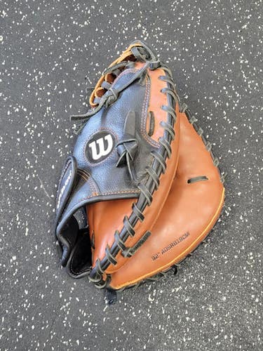 Used Wilson A500 Bb Sb Catchers Rh Throw Brown 32" 11849-s000040854