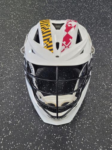 Used Cascade Xrs Lacrosse Helmet White One Size 11849-s000040829