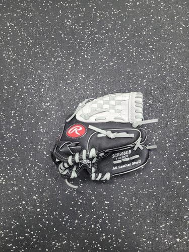 Used Rawlings Sc950bgb Bb Sb Glove Rh Throw Black 9 1 2" 11849-s000040810