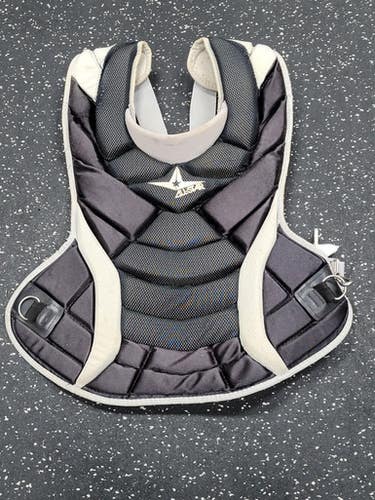 Used All-star System 7 Catchers Chest Protector Black Junior 11849-s000040802