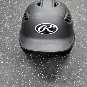 Used Rawlings R16 Batting Helmet No Mask Black Sm 11849-s000040801