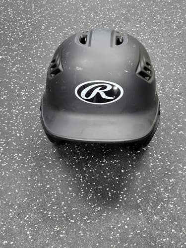 Used Rawlings R16 Batting Helmet No Mask Black Sm 11849-s000040801