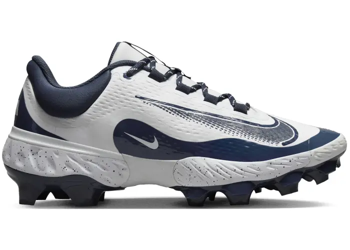 Size 12 - Nike Alpha Huarache Elite 4 Low MCS White Navy FD6255-107