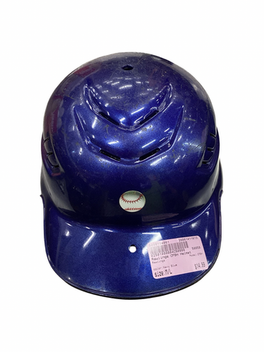 Used Rawlings Cfbh Batting Helmet No Mask Navy Blue M L 11613-s000184061