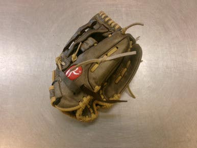 Used Rawlings Highlight Series Bb Sb Glove Rh Throw Brown 11 1 2" 11339-s000203117