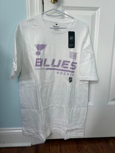 St. Louis Blues Hockey Fights Cancer T-shirt