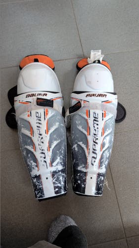 Senior Bauer Supreme One60 13" Shin Pads (Used)