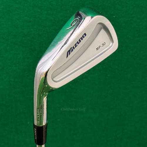 LH Mizuno MP-30 Forged Single 6 Iron True Temper Dynamic Gold R300 Steel Regular