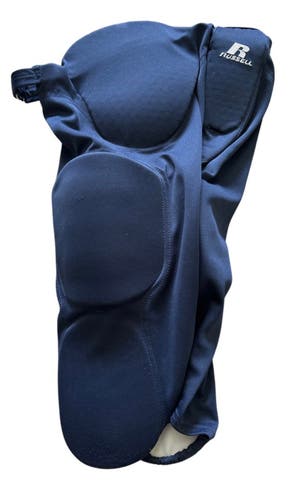 Russell Athletic Integrated Football Pants Men’s Large Navy Blue Padded Practice