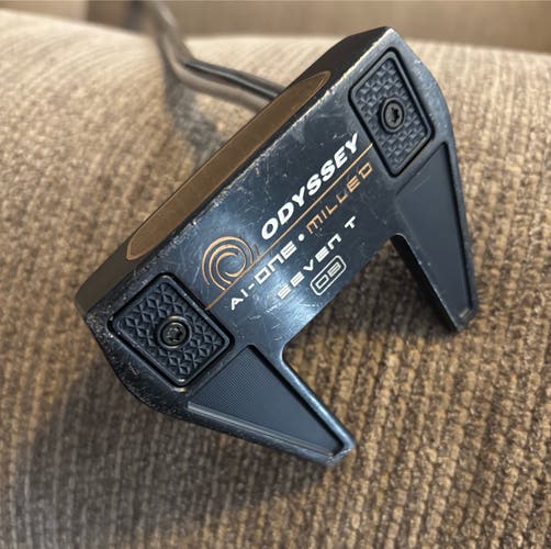 Odyssey Ai-One milled 7T DB Right Handed Putter Steel Shaft 34" 2 HC incl