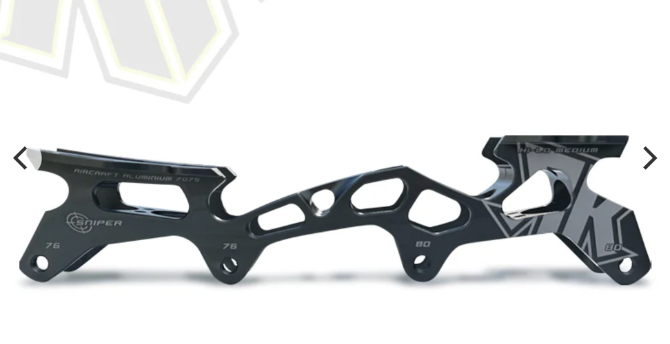 Rinkster Sniper Hi-Lo Inline Chassis - Size Large