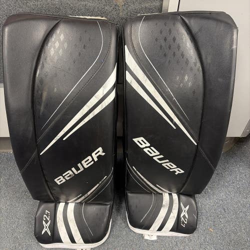 JR Size Medium Bauer VAPOR S19 X2.7 Ice Hockey Goalie Leg Pads