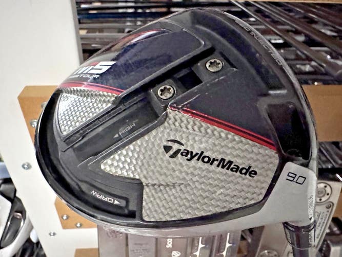 TaylorMade m5 Tour 9 Driver with Aldila RIP Red Eyes 60-g Alpha X Flex 0401
