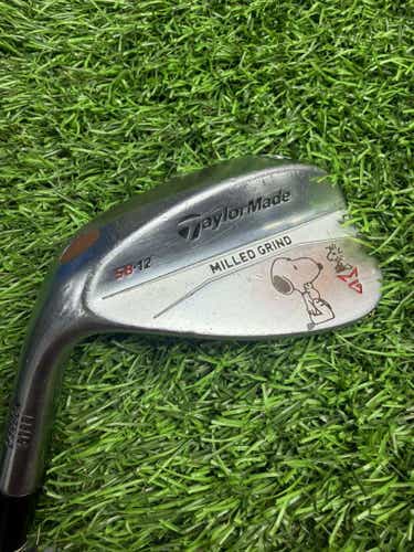 TaylorMade - MILLED GRIND- 56 |12 Wedge - Wedge Flex - Steel - LH