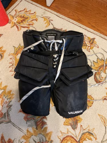 Senior Large Vaughn Ventus SLR3  Pro Carbon Hockey Goalie Pants Pro Stock (Used)