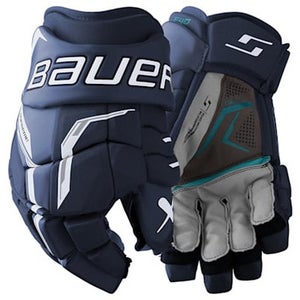 New Bauer S26 Supreme F40 13" Navy Gloves 11860-bar106709213nav