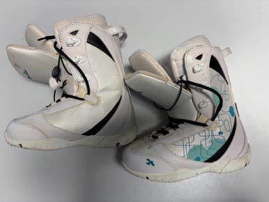 Used Spice Spice Sz 9 Womens Snowboard Boots White Senior 9 11860-s000310405
