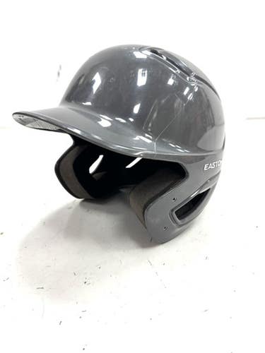 Used Easton 6 5 8 - 7 1 4 Batting Helmet No Mask Grey One Size 11860-s000310041