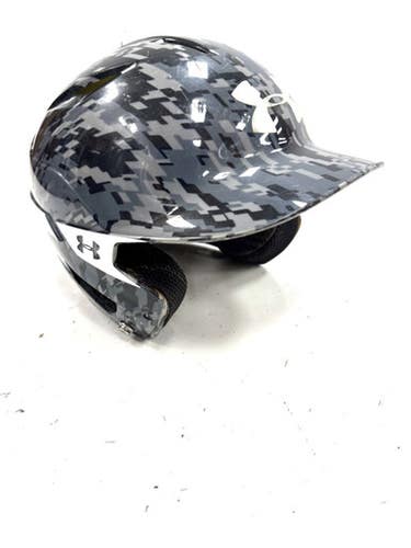 Used Under Armour 5 7 8 - 6 3 4 Batting Helmet No Mask Grey One Size 11860-s000310040