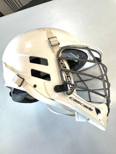 Used Cascade Cascade Cpvsslacrosse Helmet White One Size 11860-s000310199